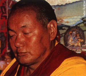 Lama Thubten Yeshe. Photo by Dieter Kratzer