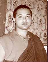 The previous and present incarnations of Khunu Rinpoche.