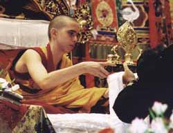 Lama Osel Rinpoche in Taiwan.