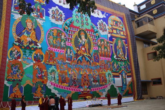 Large Thangkas Around the World