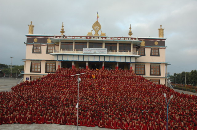  Monks of Sera Je Monastery who benefit from the Sera Je Food Fund