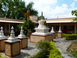 Marble Stupa Sponsored for IMI House, Sera Je Monastery