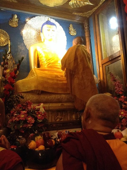 monk offering