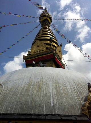 Monthly Offering to Swayambhunath and Boudhanath Stupas