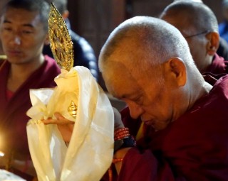 Rinpoche at Boudhanath, Part 2