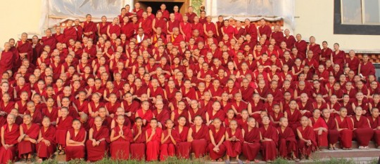 Kopan Monastery and Khachoe Ghakyil Nunnery offered the pujas which Lama Zopa Rinpoche recommended for the elimination and prevention of Ebola. 