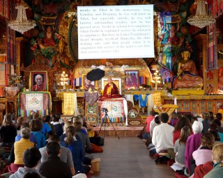 Lama Zopa Rinpoche and the Kopan November Course