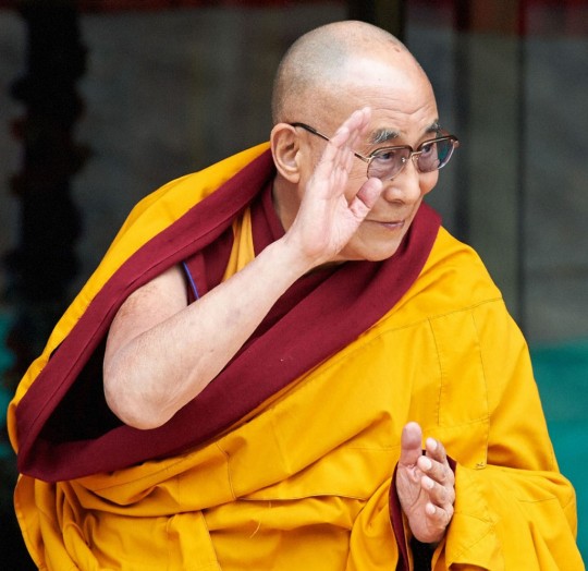 His Holiness the Dalai Lama, Ladakh, India, July 2014. Photo by Olivier Adam.