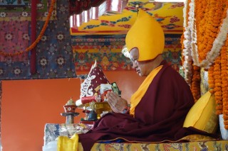 Long Life Puja Offered to Lama Zopa Rinpoche at the Conclusion of the 47th Kopan Course