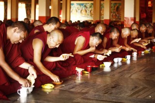 Please Rejoice in Daily Offering of Three Meals to Monks of Sera Je Monastery