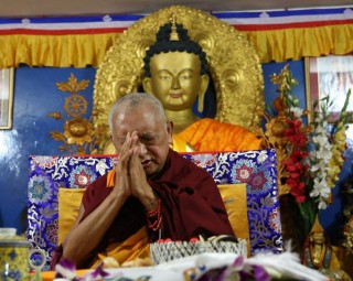 Lama Zopa Rinpoche Visits Tushita Mahayana Meditation Centre