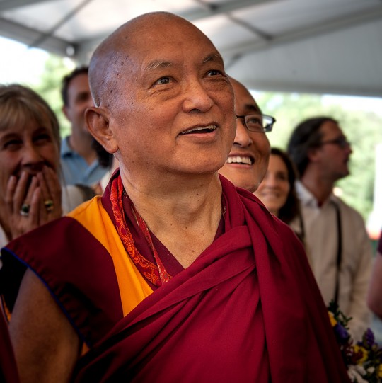 Lama Zopa Rinpoche in Italy, June 2014. Photo by Piero Sirianni.