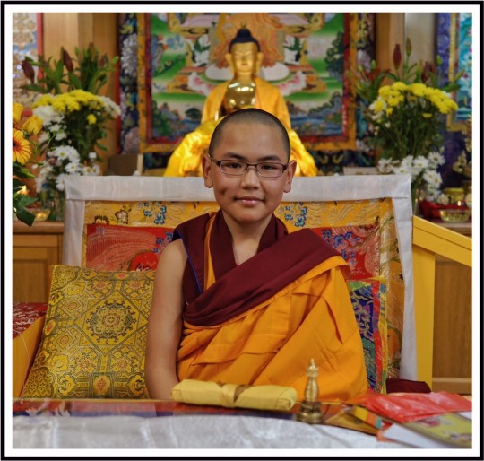 Tenzin Phuntsok Rinpoche, Hayagriva Buddhist Centre, Perth, Australia, August 2015. Image courtesy of Hayagriva Buddhist Centre.