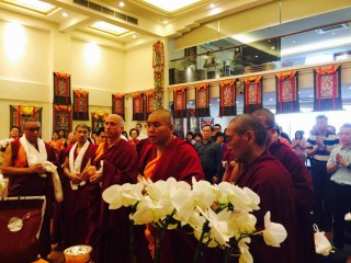 Ling Rinpoche’s First Visit to Amitabha Buddhist Centre, Singapore