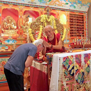 Lama Zopa Rinpoche in New York