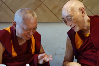 Lama Zopa Rinpoche Offers Lama Chöpa Tsog