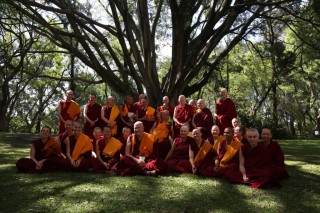Robes Offered on Losar to FPMT Touring and Resident Teachers on Losar