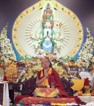 Behind the Scenes at the Long Life Puja for Lama Zopa Rinpoche [Video]
