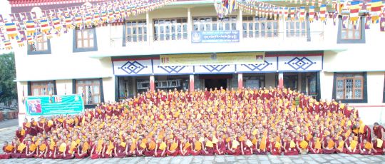 667 monks participated in the debate this year. The topic was Buddhist logic. 