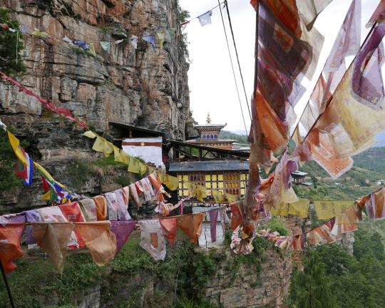 Dzongdrakha, the place of Guru Rinpoche's mind, Paro, Bhutan, June 2016. Photo by Ven. Roger Kunsang.