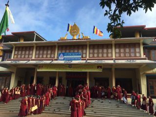 714 Monks Participate in Annual Gelug Exam at Gaden Lachi Monastery