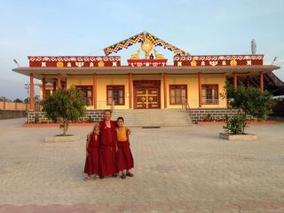 New Temple Ceremony at Ngari Khangtsen at Sera Je Monastery