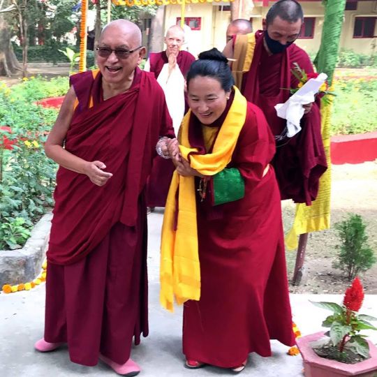 A Long Life Prayer for Lama Zopa Rinpoche Spontaneously Composed by Rangjung Neljorma Khadro Namsel Drönme