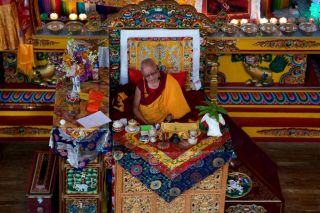 An Eventful Visit: Lama Zopa Rinpoche at Kopan Monastery