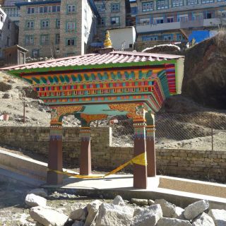Progress Made on Mani Chungyur, Stupa, and Water Park