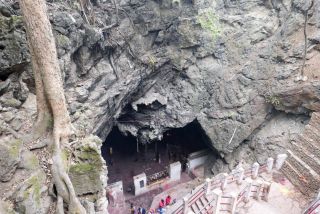 Lama Zopa Rinpoche’s Visit to Nepal’s Maratika Caves, April 2017