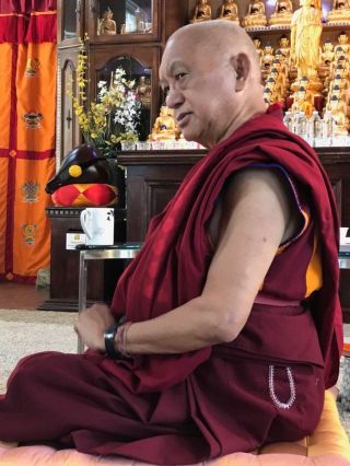 Lama Zopa Rinpoche Begins Teaching at the Light of the Path Retreat