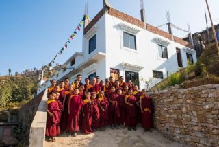 Investing in Maratika Monastery, Nepal