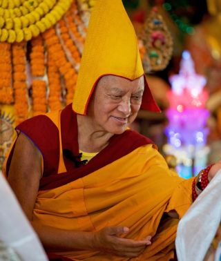 Long Life Puja for Lama Zopa Rinpoche at Kopan Monastery