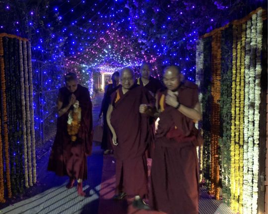 Rinpoche Tushita Delhi night 201803