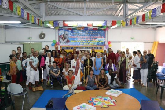 Gyaltsab Je Center Reunion Island celebrates Dalai Lama Birthday 2018