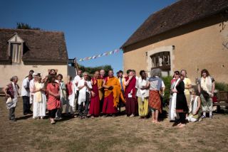 Dagri Rinpoche Teaches at Kalachakra Centre’s Retreat Facility