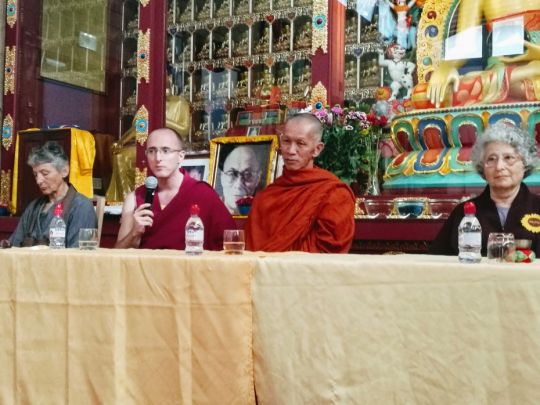 panelists-speaking-at-the-intersangha-gathering-held-at-nalanda-monastery-in-france-in-september-2018-by-nalanda-monastery