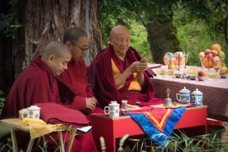 Phase One of Vajrapani Institute’s Prayer Wheel of Compassion Complete