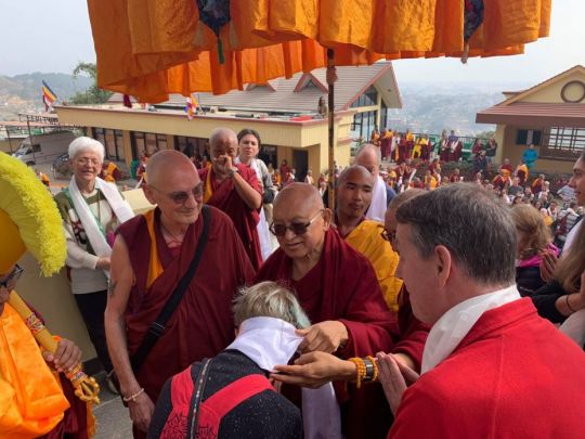 Lama Zopa Rinpoche Kopan Arrival 201812