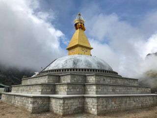 Magnificent Stupa Rebuilt in Thame, Nepal, to Benefit All