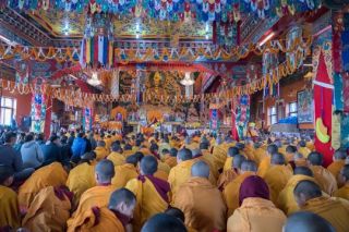 Long Life Puja for Lama Zopa Rinpoche on April 6