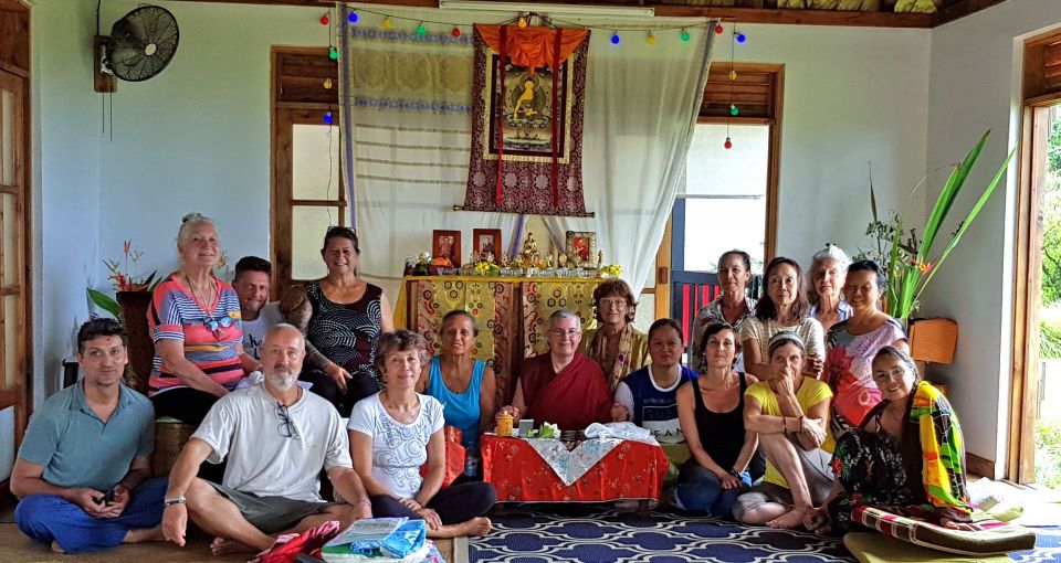 Centre de Méditation Naropa Benefitted from Ven. Chantal Tenzin Dekyi’s Visit to Tahiti