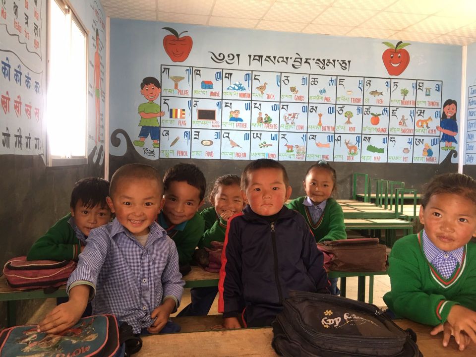 Support to Sangag Dechholing Gonpa School, Nepal