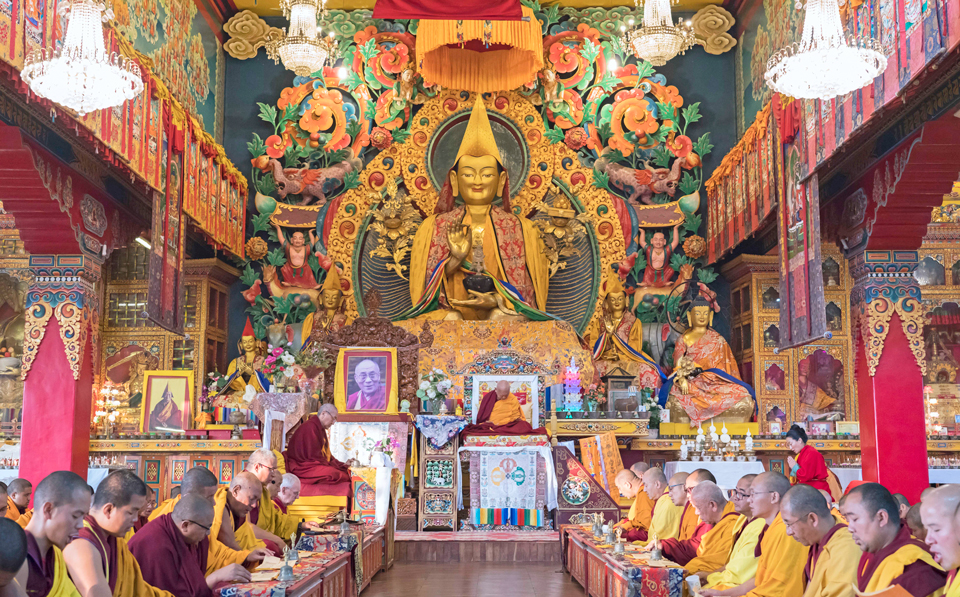 Puja-for-Lama-Zopa-Rinpoche-birthday-Kopan-2019