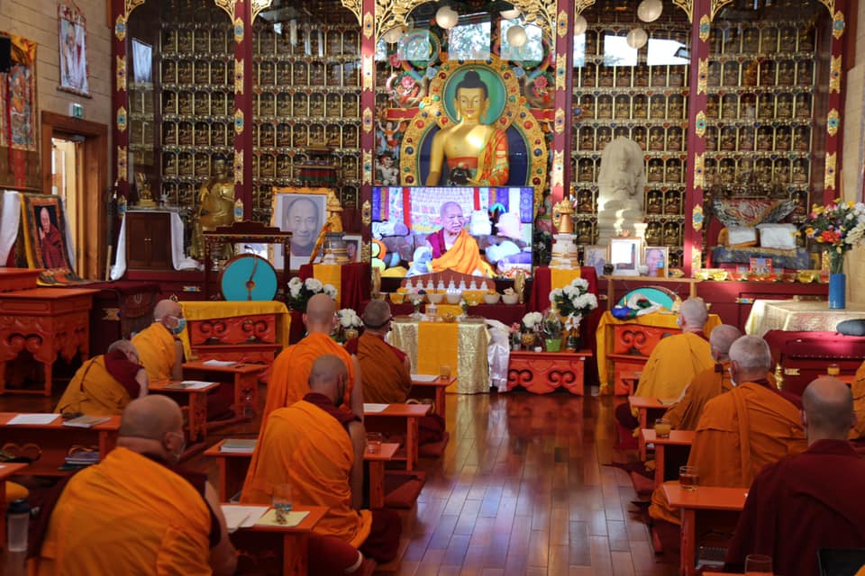 Lama Zopa Rinpoche’s Encouraging Talk During Nalanda Monastery’s Fortieth Anniversary Celebration