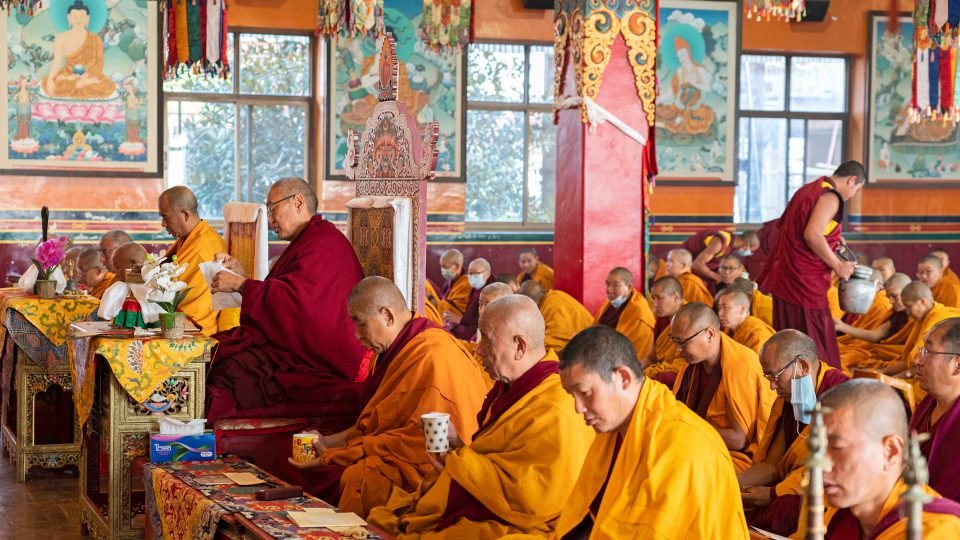 Kopan Sangha Do Preparatory Practices for Long Life Puja for Lama Zopa Rinpoche