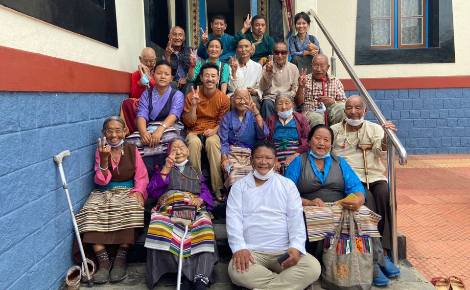 Support to Nine Elderly Homes Serving Tibetan Elders in 2022