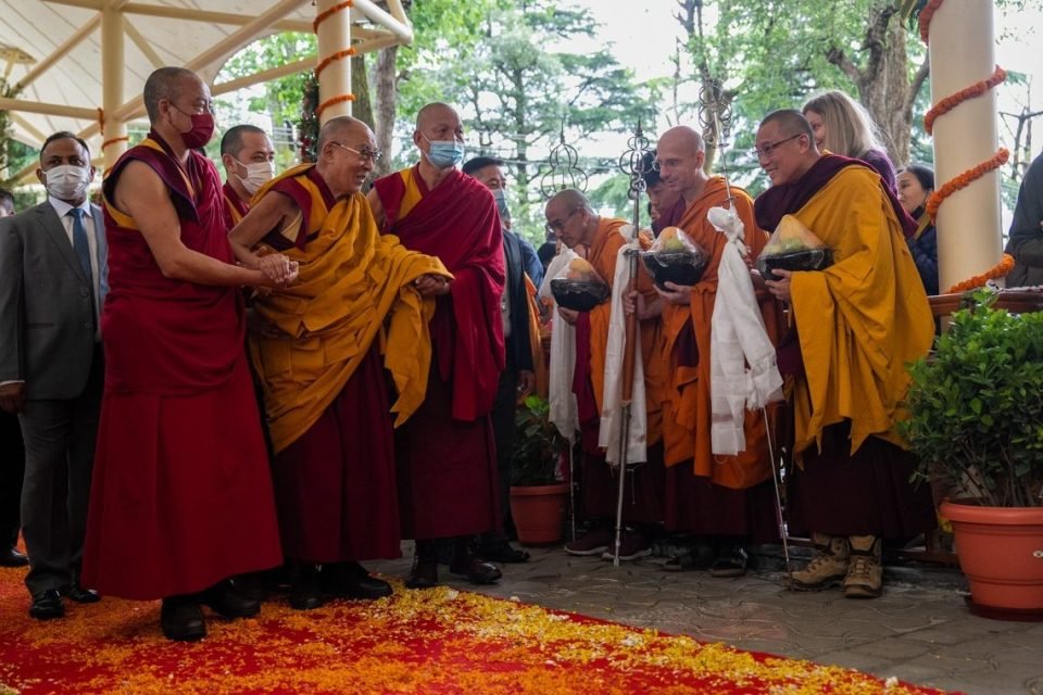 Rejoicing in the Long Life Puja Offered to His Holiness the Dalai Lama, May 24, 2023