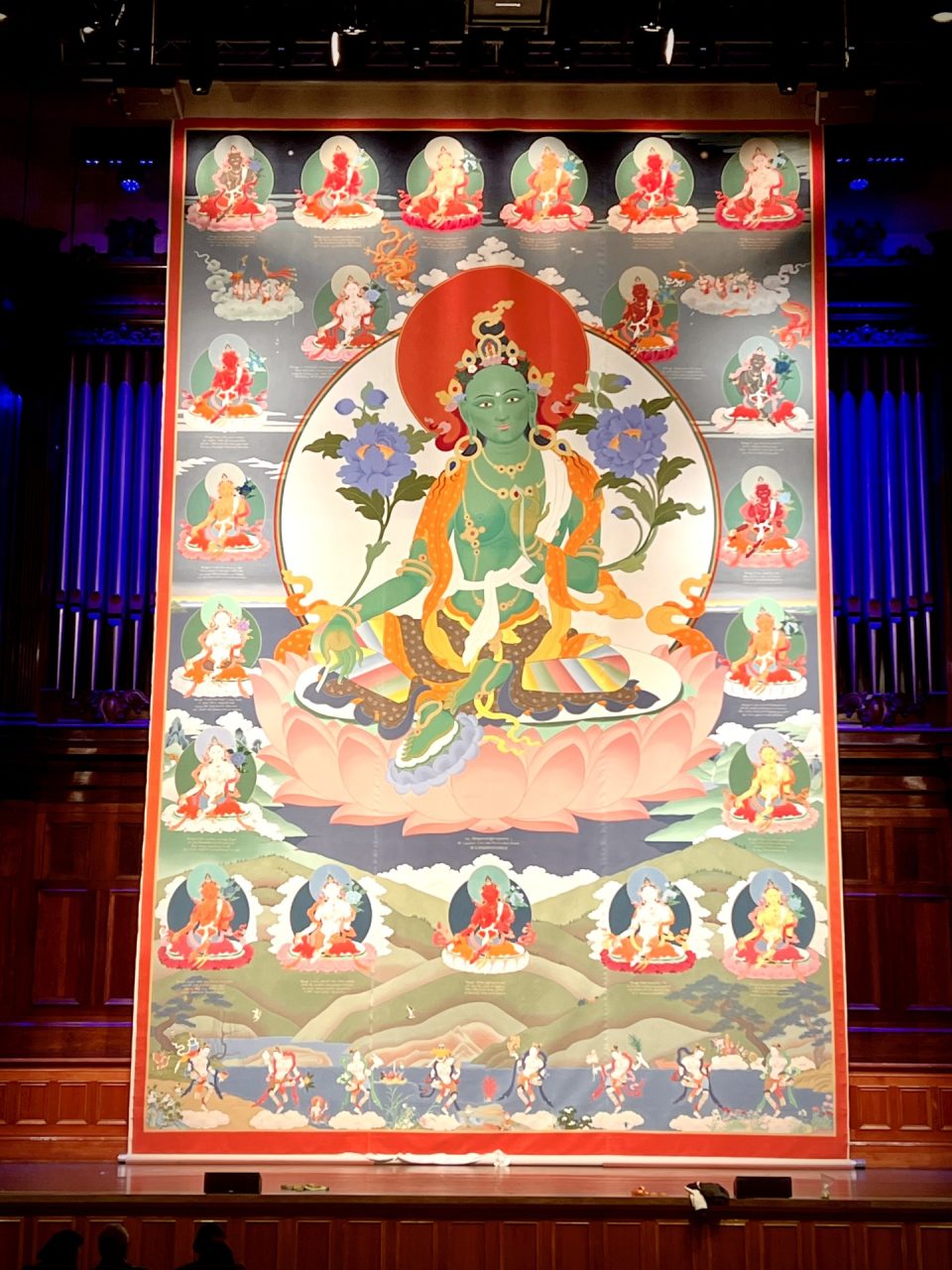 Large Thangka Displays: Fulfilling the Vast Vision of Lama Zopa Rinpoche