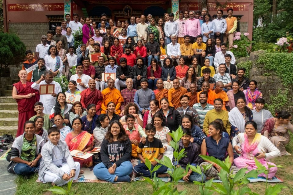 First Course in Hindi Taught at Tushita Meditation Centre, Dharamsala, India